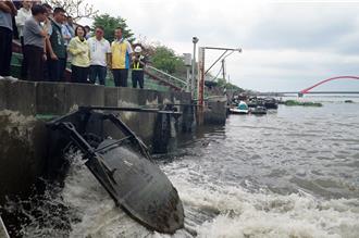 為鋒面來襲汛期將至做準備 周春米視察抽水站
