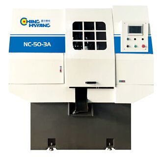 慶祥數控管料倒角機 安全升級