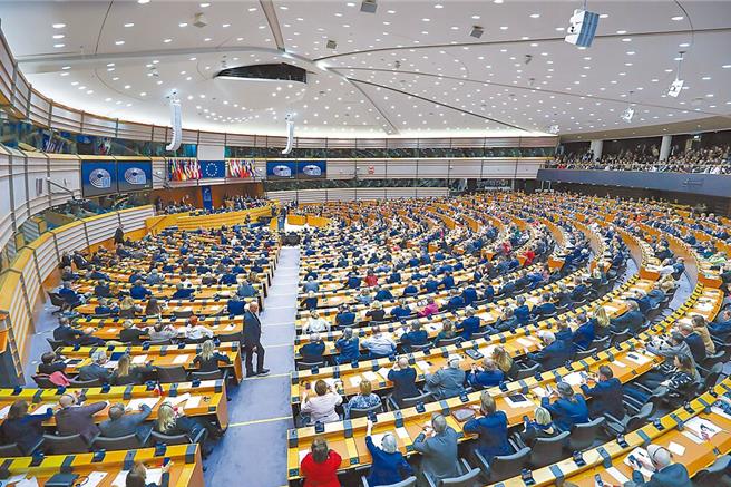 歐洲議會大會25日表決通過數項人權決議案，大陸外交部駐港公署表示強烈譴責和堅決反對。（示意圖／新華社資料照）