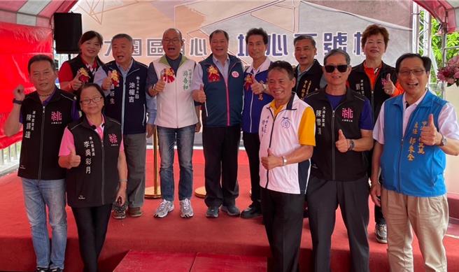 桃园市大园区埔心五号桥拓宽改建完成，25日庆通车。（翻摄照片／蔡明亘桃园传真）