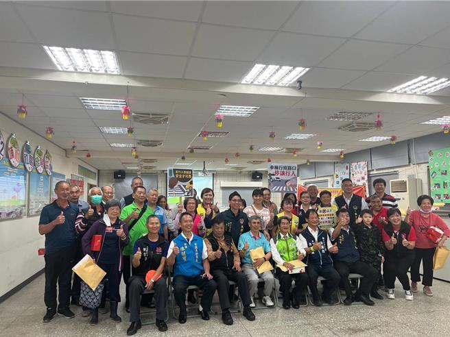 桃園市大園警分局埔心派出所25日於埔心社區活動中心舉行社區治安會議。（翻攝照片／蔡明亘桃園傳真）