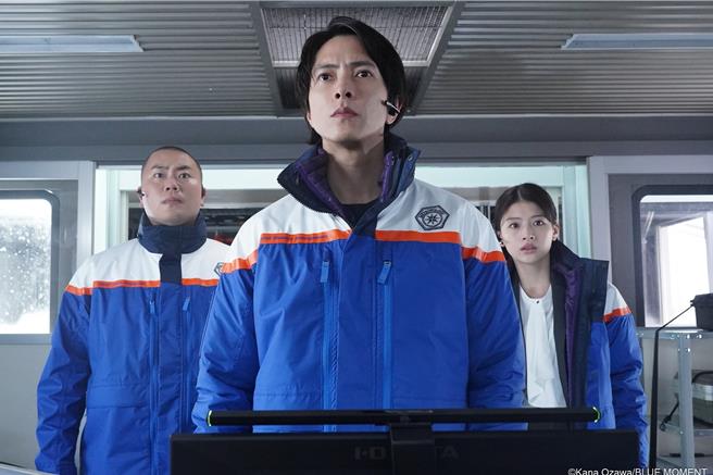 山下智久在《BLUE MOMENT 暮色气象英雄》中饰演气象学天才。（Hami Video提供）