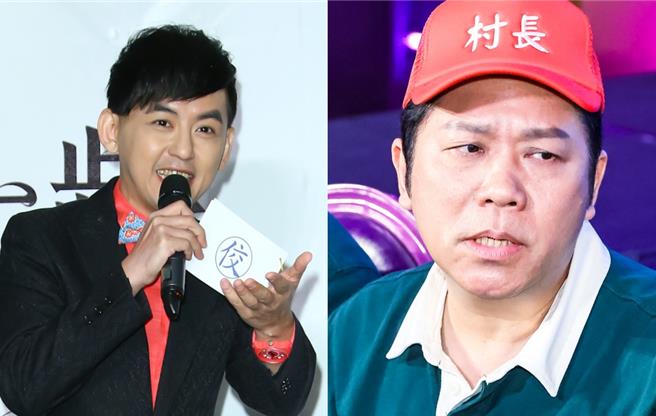 黄子佼（左）风波不断，多年好友卜学亮发声。（中时资料照、罗永铭摄）