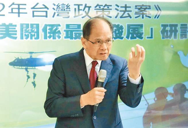 游錫堃說，戰士沒有選擇戰場的權利，只要能為國家貢獻都可以。（本報資料照片）