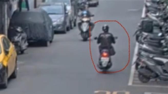 警方調查沈嫌在10天內竊走7輛機車。（翻攝照片／林郁平台北傳真）