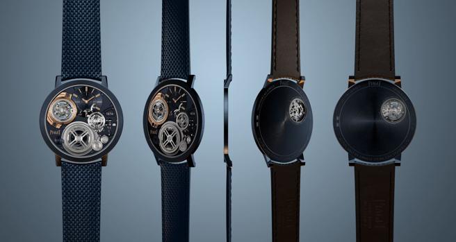 伯爵Altiplano Ultimate Concept超薄陀飛輪表好纖薄，厚度只有2mm。（PIAGET提供）