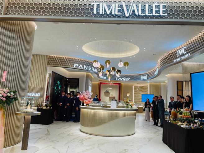 Richemont全球第45家TimeVallee落脚板桥大远百。图／李丽满