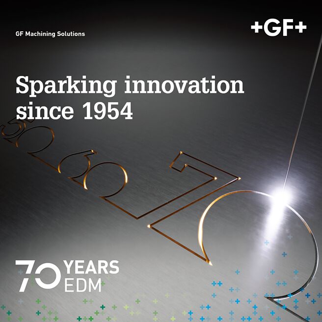 +GF+庆祝70周年。图／乔治费歇尔机械提供