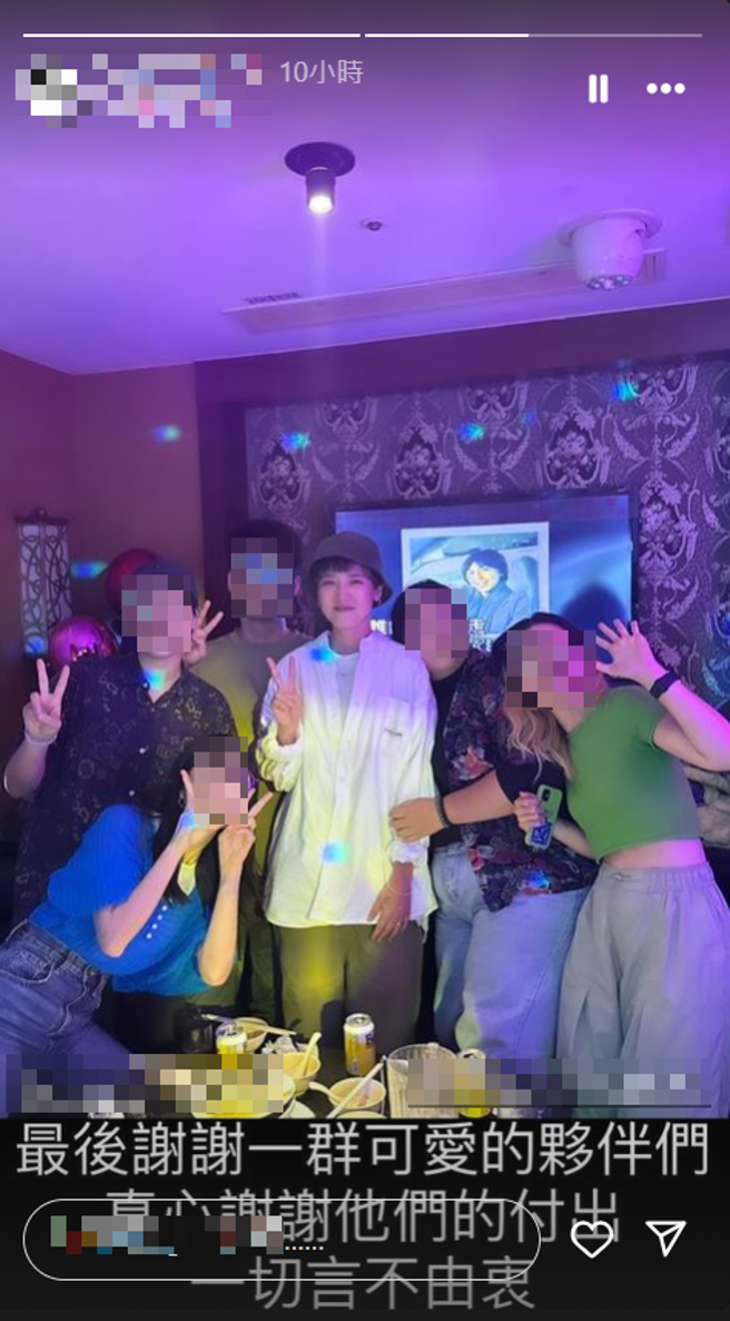 孟耿希感谢伙伴的付出。（图／孟耿希IG）