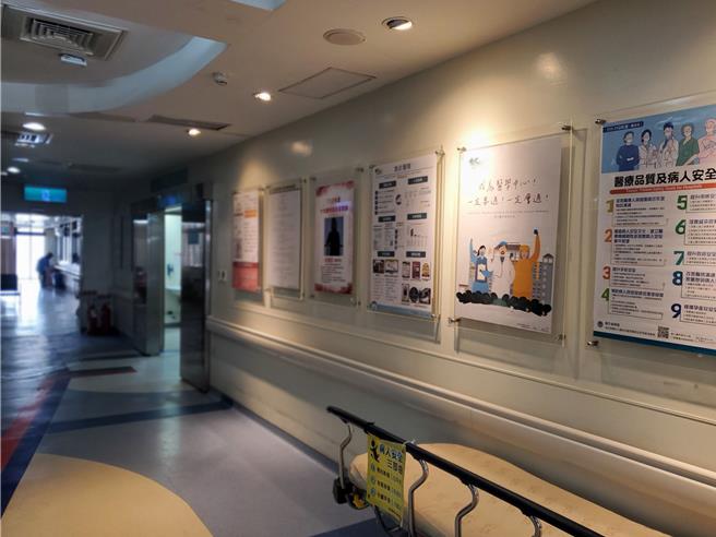 臺大云林分院鼓励病患预立医疗决定，图为该院急诊室。（周丽兰摄）