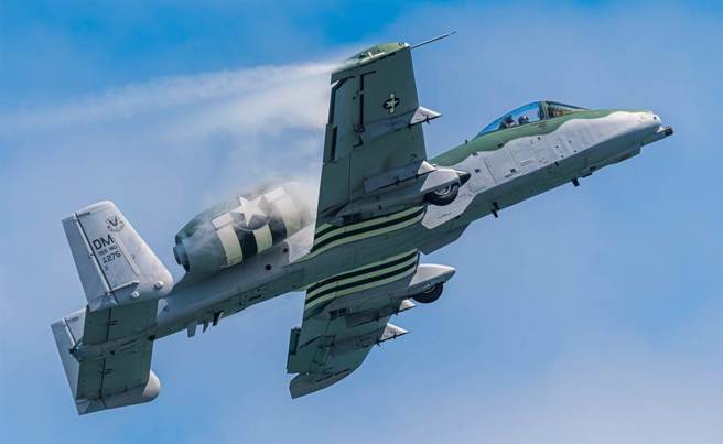 A-10「疣猪」（Warthog）攻击机的资料照。（图:shutterstock/达志）