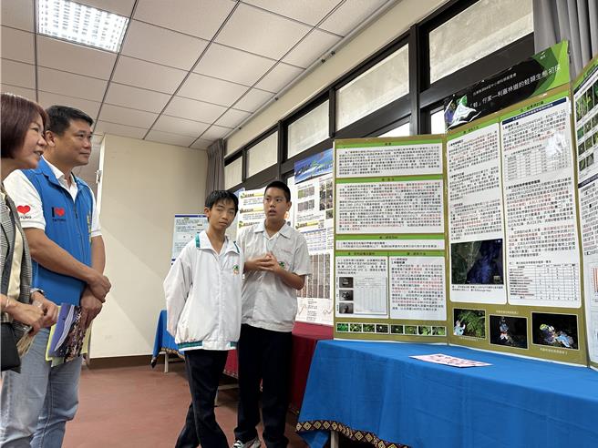 台东县第64届科展今颁奖。（蔡旻妤摄）