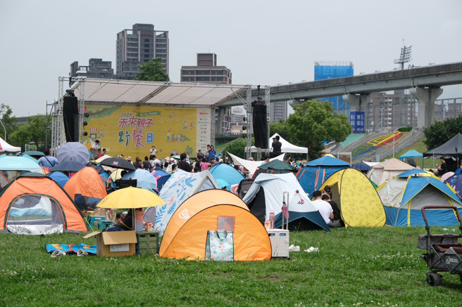 2024未來親子野餐日活動會場，千組家庭共襄盛舉。（體育署提供）