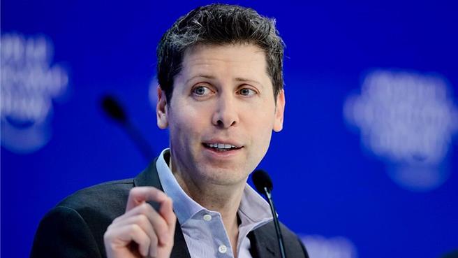 OpenAI执行长阿特曼。（图／美联社）