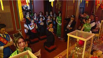 鄭文燦主持鄭成功官、民2廟慶典 荷蘭台灣總督後代子孫出席