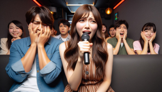 唱歌遇到劈腿前男友同包廂　女子狂點「綠光」唱到爽！