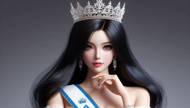 阿根廷环球小姐分区赛，一名60岁的美魔女夺得后冠，史上年纪最大的冠军。（示意图、与本案无关／AI生成）