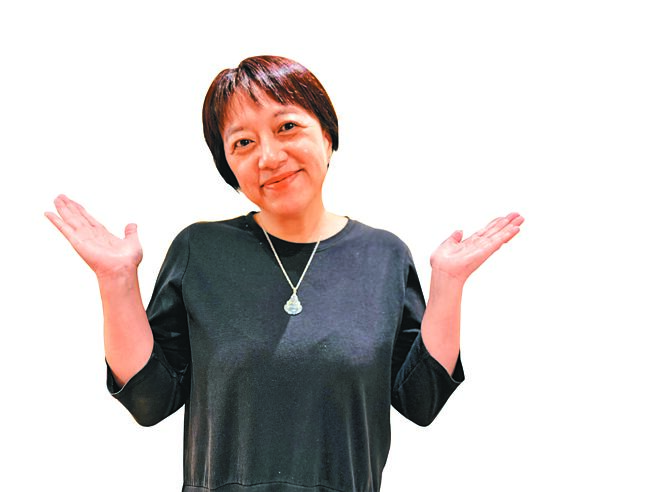 资深媒体人邱明玉图／彭媁琳