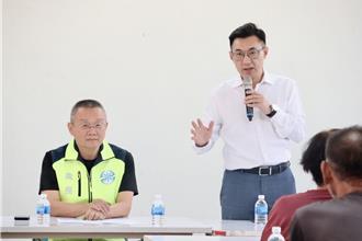 江啟臣爭取逾2000萬 完善豐原東陽里自來水建設