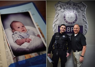 聖誕節前遭遺棄！長大當上警察　「24年前」的救命恩人竟是同局前輩