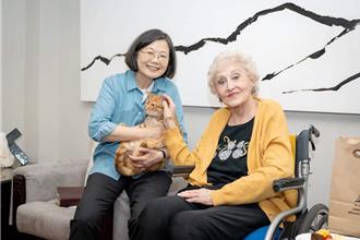 520將卸任 蔡英文邀彭蒙惠敘舊聊寵物經