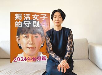 江口德子來台收壽桃 少女心噴發