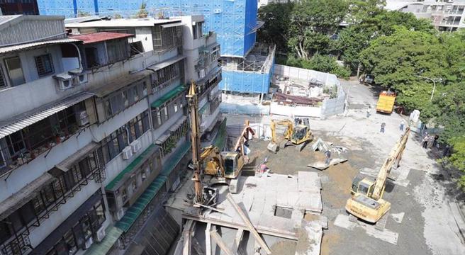 基泰大直建案害邻近大楼坍塌，负责人及工地主任遭求重刑，检方理由曝光。（中时资料照）