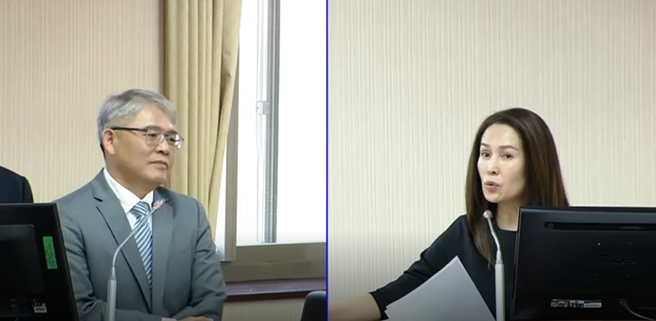 高金素梅為新住民爭權益。（取自國會頻道）