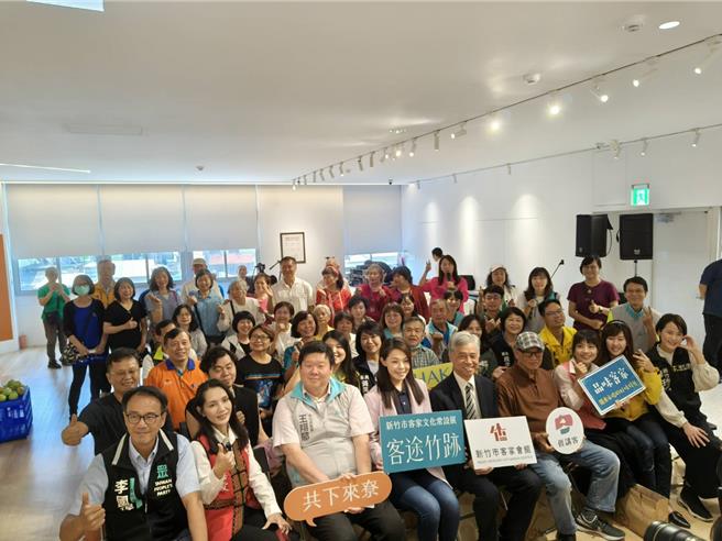 位于新竹市关东市场综合大楼4楼的「新竹市客家会馆」29日开幕。（陈育贤摄）
