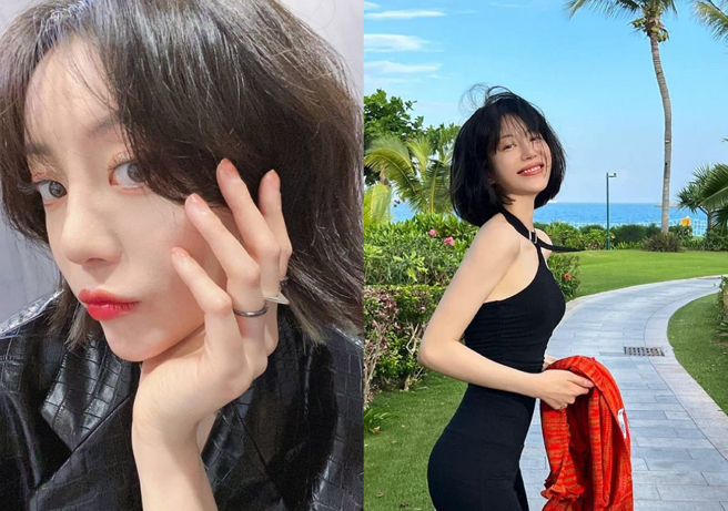 女星李溪芮被爆料交往小10岁鲜肉张腾，在街上甜蜜互动全被拍。（图／摘自李溪芮Instagram）