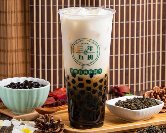 新光三越台北信义新天地A8 B2「三年五班」黑糖珍珠，85元。（新光三越提供）