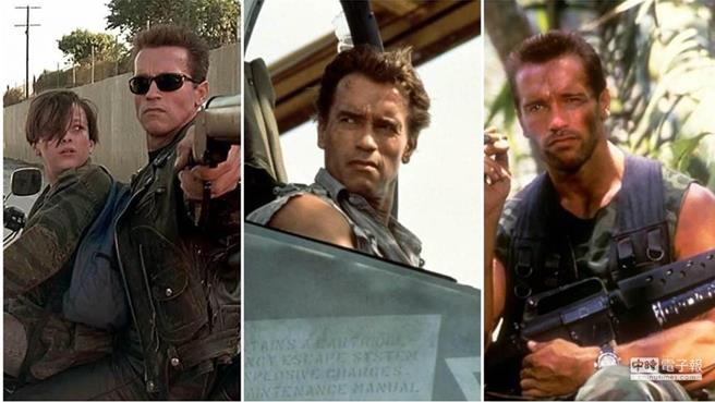 阿诺史瓦辛格在电影中的角色。（图／合图）