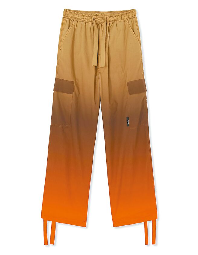 MSGM漸層色抽繩長褲，價格店洽。（MSGM提供）