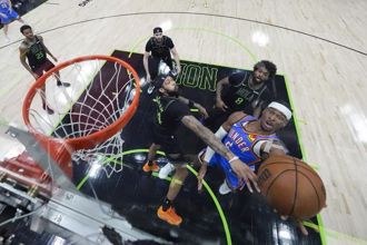 NBA》雷霆4战横扫鹈鹕 近8年首度闯过季后赛首轮