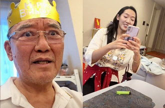 李立群妻女相伴慶72歲  坦言開放陸客來台旅遊：很開心