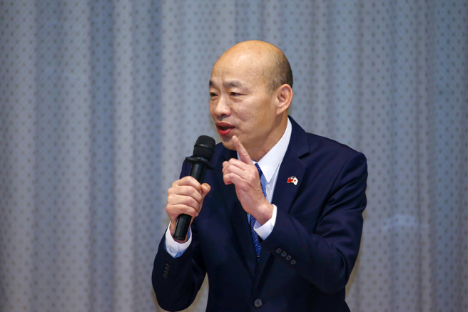 立法院长韩国瑜。（中时资料照，邓博仁摄）