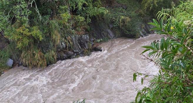 山区溪水暴涨预警讯息上线，增5点位监控共24溪流区入列。（示意图／中时资料库）