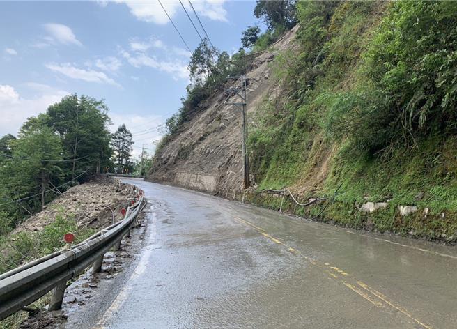 台7甲線米摩登路段今至5月底交管，每小時放行10分鐘。（公路總局提供／吳佩蓉宜蘭傳真）