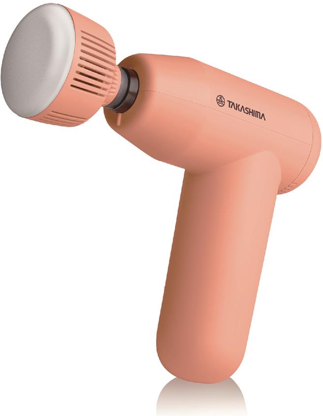 广三SOGO的「高岛 敲手感冰热按摩枪」，原价1万800元、 独家价5980元。（广三SOGO提供／朱世凯台北传真）