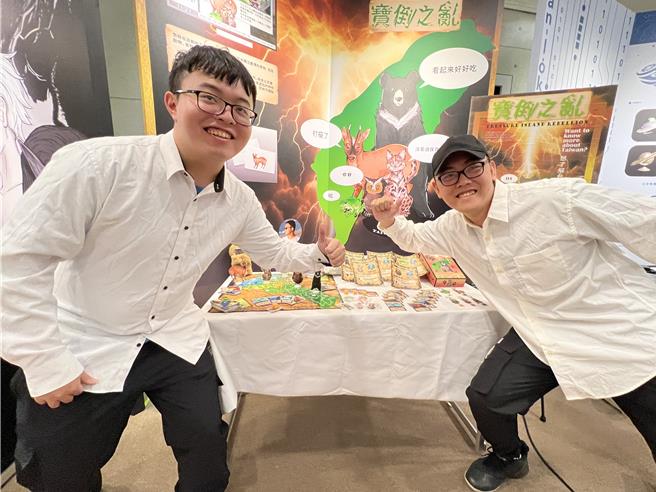 健行科大数媒系毕业展，学生作品丰富多元。（健行科大提供／吕筱蝉桃园传真）