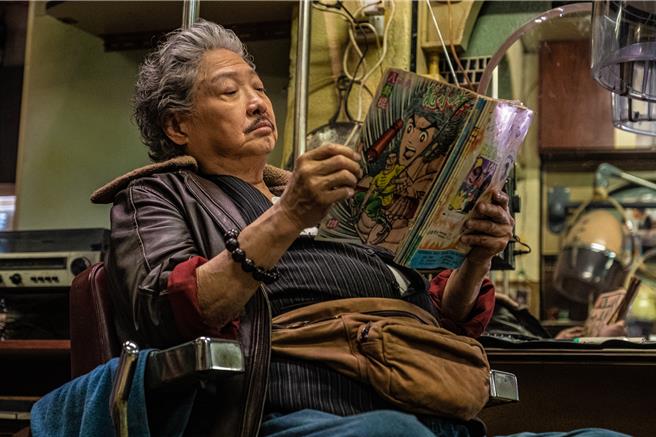 洪金宝在《九龙城寨之围城》中饰演大老板。（华映提供）