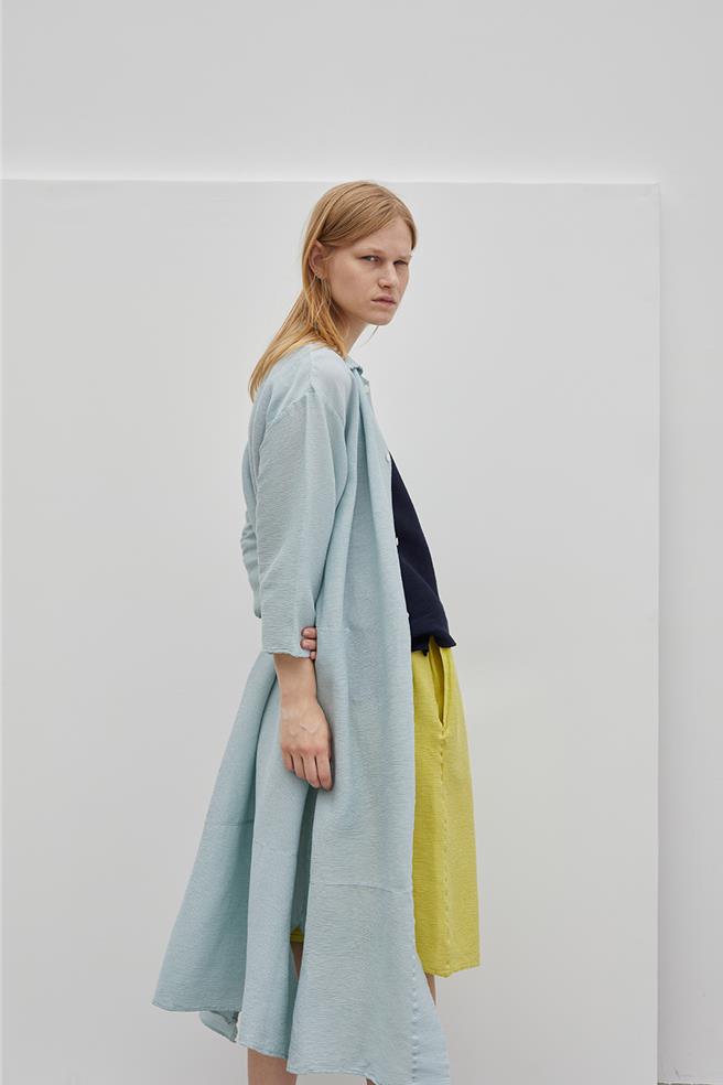 Plantation的Yooryuu波紋楊柳印花（君梵提供／黃唯淯台北傳真）