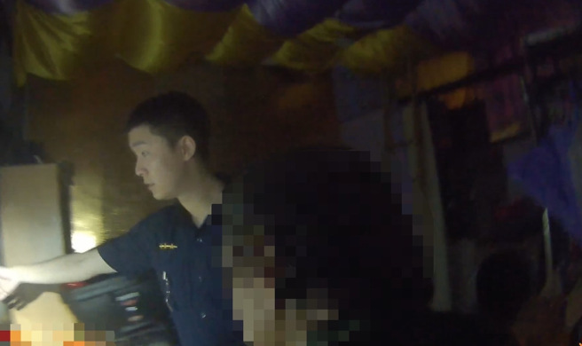 員警已於派出所群組內建立走失名冊，以便迅速通知家屬。（圖 / 劉詠韻翻攝）