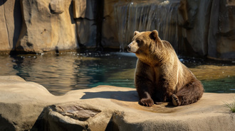 動物園棕熊突攻擊同居鴨子 狂嗑5隻鴨寶寶 目擊孩童驚聲尖叫
