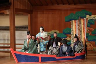 日本能劇演譯傳統媽祖故事 登高雄春藝舞台
