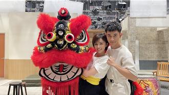 媽祖遶境找不到醒獅團！王瞳、蔡承翰「祥獅獻瑞」親上卻悲劇了