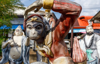 比《西游记》早300年 敦煌壁画惊现孙悟空 专家揭身世秘密