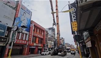 富凱飯店拆除進度超前 「魯夫號」藍天麗池待命5／2開拆