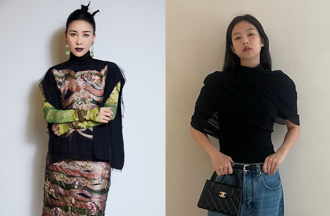 Jennie貼頭皮、戴眼鏡造型洩纖腰 陸網驚「撞臉20年前的那英」