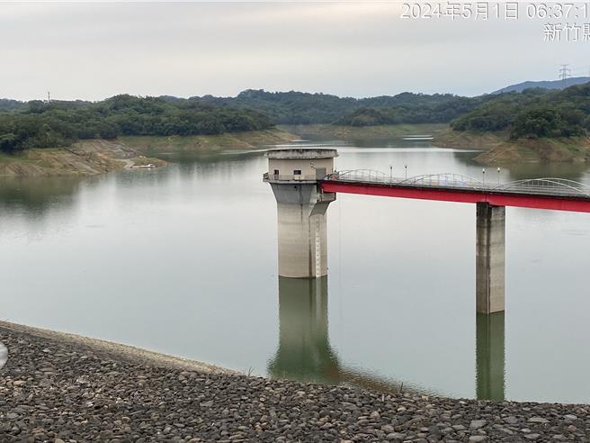 北水分署预估新竹宝二水库系统蓄水率有望回升破40％。（北水分署提供／蔡明亘桃园传真）
